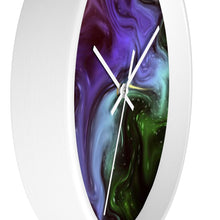 Load image into Gallery viewer, Fluid Art Galatic Wall clock