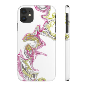 Fluid Art Pink Case Mate Slim Phone Cases