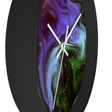 Load image into Gallery viewer, Fluid Art Galatic Wall clock