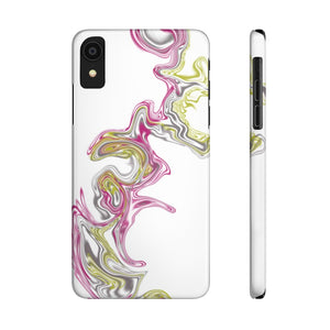 Fluid Art Pink Case Mate Slim Phone Cases