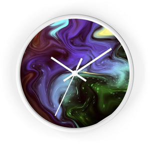 Fluid Art Galatic Wall clock