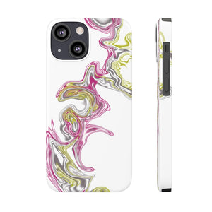 Fluid Art Pink Case Mate Slim Phone Cases