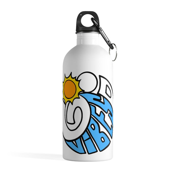 Good Vibes Stainless Steel Water Bottle